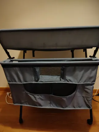 Cambiador Bebé WOLTU Plegable Gris