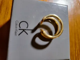 Anillo Calvin Klein Dorado Ajustable