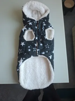 Abrigo para perro Outch estrellas talla 40