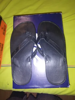 Zara Sandali Uomo Taglia 43 Neri