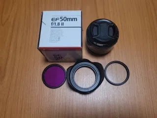 Objetivo Canon EF 50mm f/1.8 II