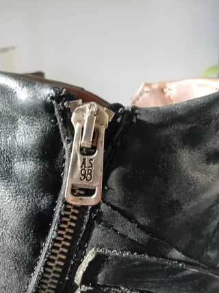 Botines AS98 Piel Negro