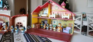 Pack Bluey Casa y Escuela Juguetes