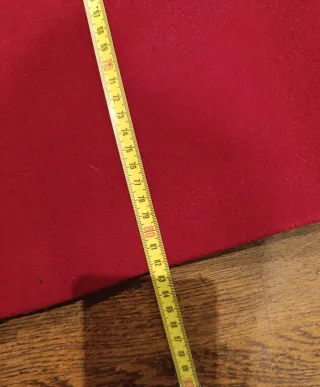 Giaccone vintage in panno rosso