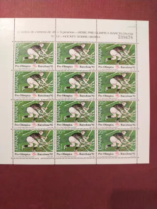 18 Minipli. Pre-Olímp. Barna -92  6 series comple.