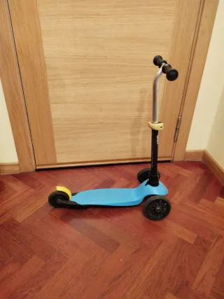 Patinete 3 Ruedas Azul