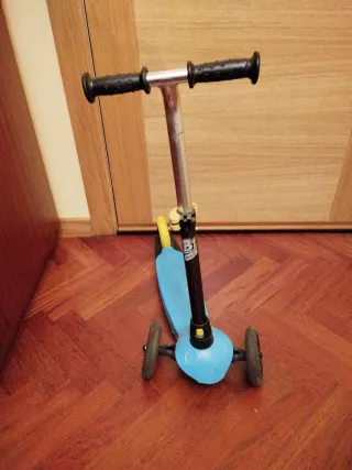 Patinete 3 Ruedas Azul