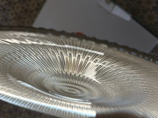 Piatto da portata in vetro