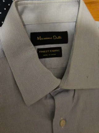 3 Camisas Massimo Dutti Talla M chico