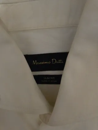 3 Camisas Massimo Dutti Talla M chico
