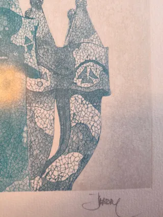 Cuadro pintura  antiguo Israel