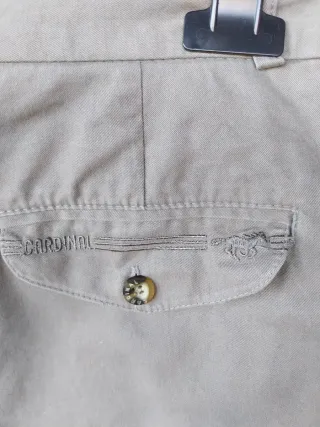 Pantaloni uomo Cardinali beige scuro tg50