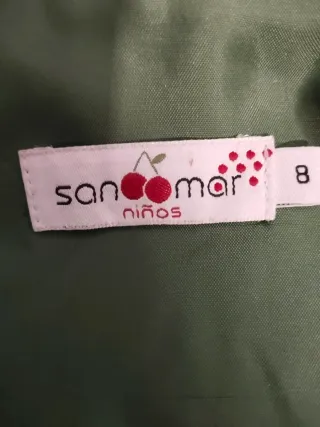 Abrigo de niña de vestir.