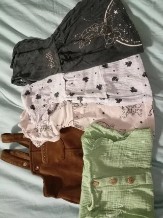 Lotto abbigliamento bimba