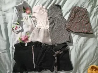 Lotto abbigliamento bimba