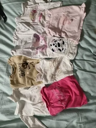 Lotto abbigliamento bimba