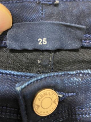 Pantalón Armani Jeans Mujer Azul