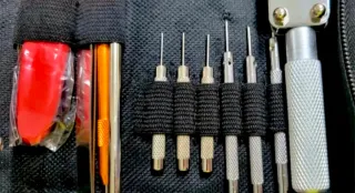 Kit di strumenti per orologi, 147 pezzi per riparazioni