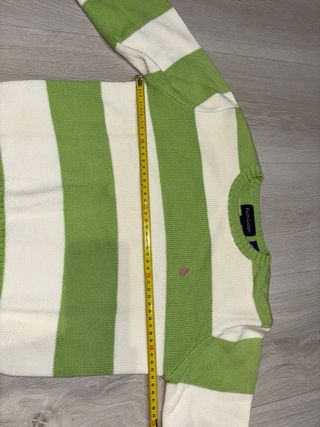 Jersey Ralph Lauren Rayas Verde y Blanco