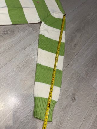 Jersey Ralph Lauren Rayas Verde y Blanco
