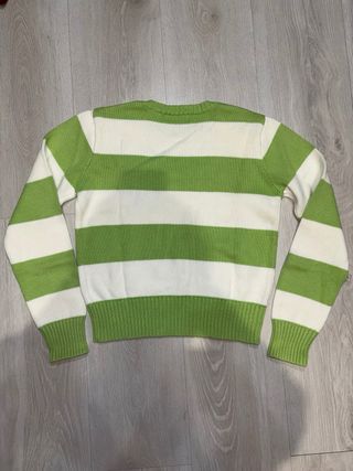 Jersey Ralph Lauren Rayas Verde y Blanco