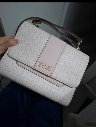 Bolso Guess Colección Beige y Rosa