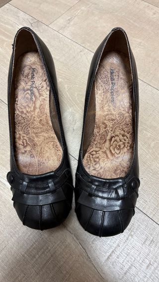 Zapatos de piel Hush Puppies negros