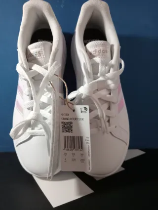 Adidas Grand Court 2.0 Scarpe Donna Bianco Rosa