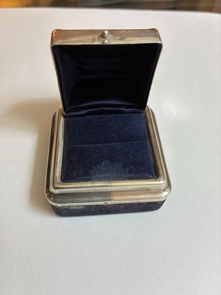 Caja Anillos Plata Ley