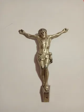 Crocifisso vintage in metallo