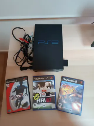 Console PlayStation 2 Nera + Giochi