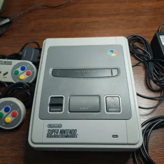 Super Nintendo One Chip Gris