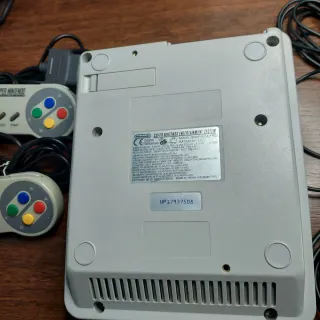 Super Nintendo One Chip Gris
