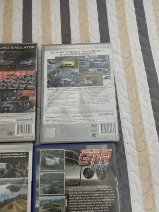 Lote 4 Giochi PS2: Gran Turismo 3, 4, WRC, GTR