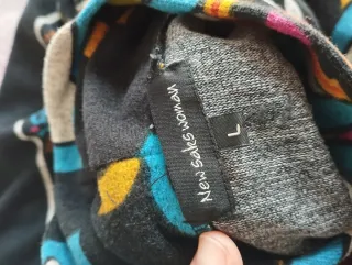 Vestido con mandala multicolor