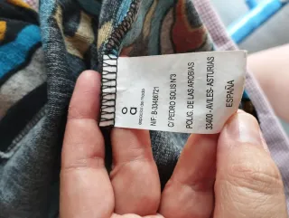 Vestido con mandala multicolor