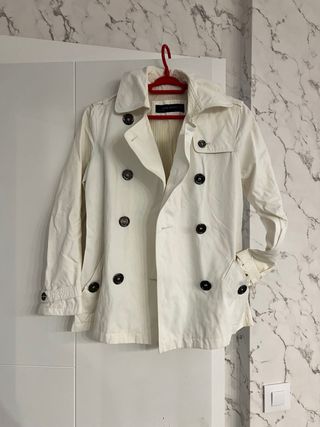 Chaqueta Zara Blanca Mujer