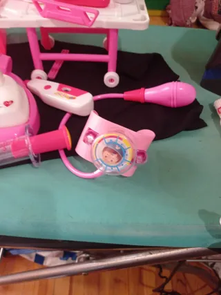 Maletín Doctor Juguete Infantil Rosa