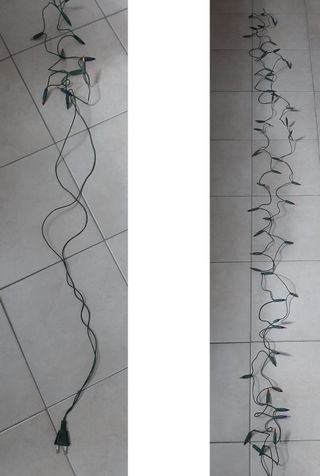 Luci di Natale multicolore da interno, 5 metri