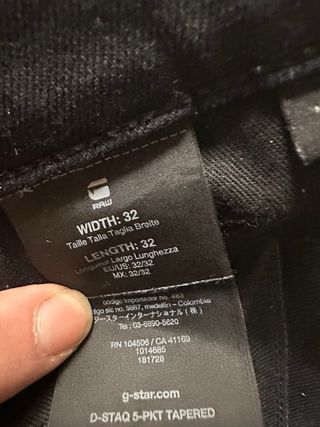 Pantalones G-Star RAW Azules talla 32-32