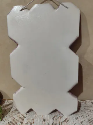 Quadro decoupage metallo 40x25 cm