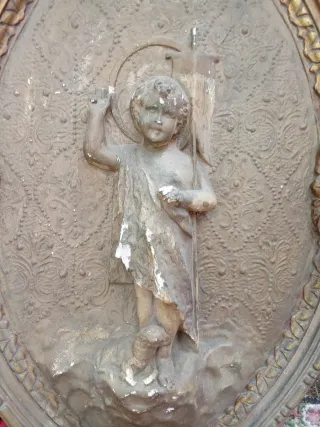 Cuadro Mural Dorado Niño Jesús