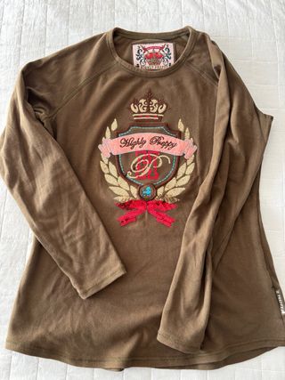 Camiseta Highly Preppy manga larga