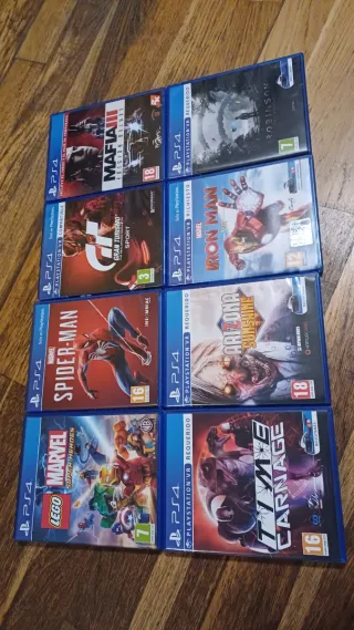 Pacchetto Giochi PS4 e VR: Spider-Man, Mafia III, Iron