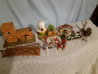 Lote Belén figuras y accesorios