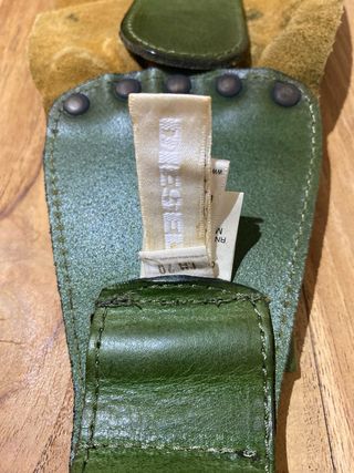 Cinturone Diesel Donna pelle Verde Fibbia Grande