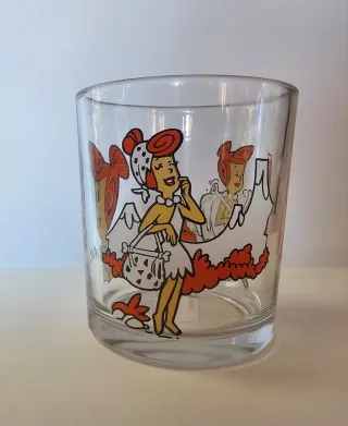 Bicchiere Nutella Flintstones 1994