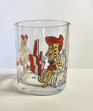 Bicchiere Nutella Flintstones 1994