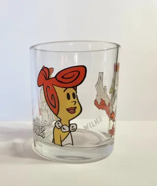 Bicchiere Nutella Flintstones 1994