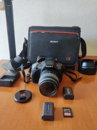 Cámara Sony Alpha 330 reflex como nueva